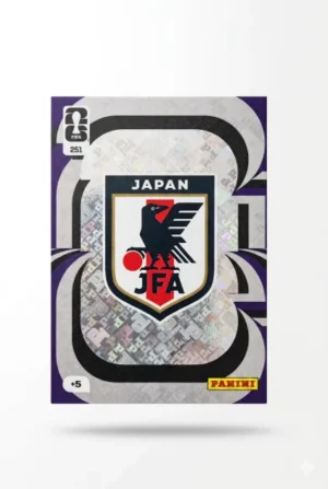 Escudo Japón Base #251 - Mundial Fútbol 2026 - Panini