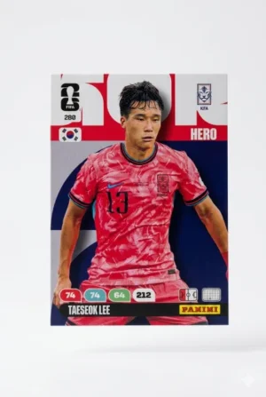 Tae-seok Lee Corea del Sur Base #280 - Mundial Fútbol 2026 - Panini