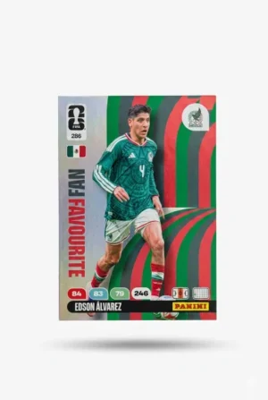 Edson Álvarez México Fan Favourite #286 - Mundial Fútbol 2026 - Panini