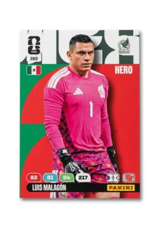 Luis Malagón México Base #289 - Mundial Fútbol 2026 - Panini