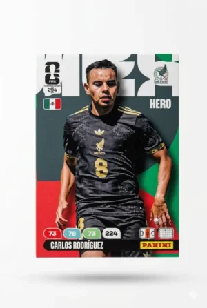 Carlos Rodríguez México Base #294 - Mundial Fútbol 2026 - Panini