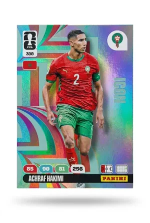 Achraf Hakimi Marruecos Icon #300 - Mundial Fútbol 2026 - Panini