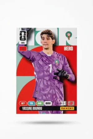Vassine Bounou Marruecos Base #301 - Mundial Fútbol 2026 - Panini