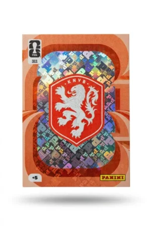 Escudo Paises Bajos Base #311 - Mundial Fútbol 2026 - Panini