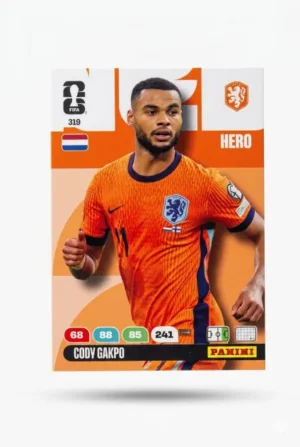 Cody Gakpo Paises Bajos Base #319 - Mundial Fútbol 2026 - Panini