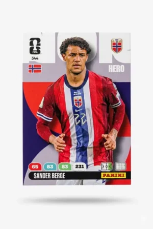 Oscar Bobb Noruega Base #344 - Mundial Fútbol 2026 - Panini
