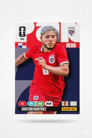 Cristian Martínez Panamá Base #352 - Mundial Fútbol 2026 - Panini