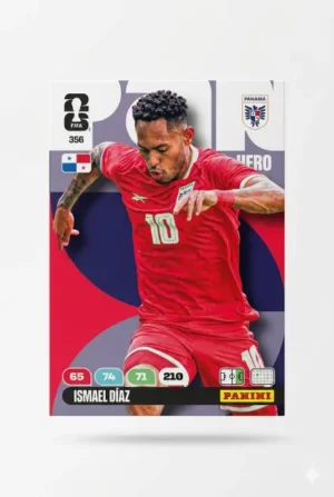 Ismael Díaz Panamá Base #356 - Mundial Fútbol 2026 - Panini