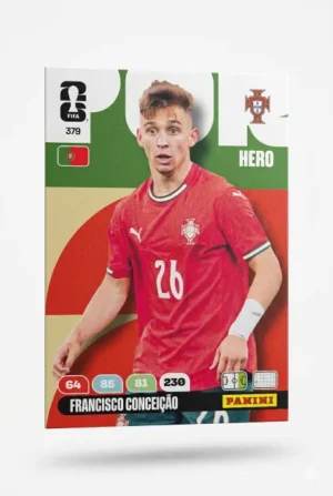 Francisco Conceicao Portugal Base #379 - Mundial Fútbol 2026 - Panini