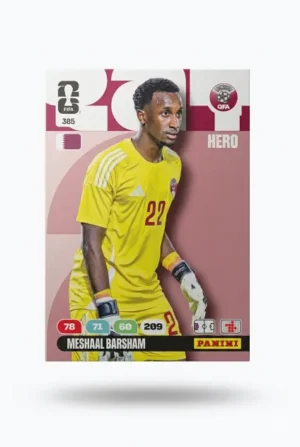 Meshaal Barsham Catar Base #385 - Mundial Fútbol 2026 - Panini