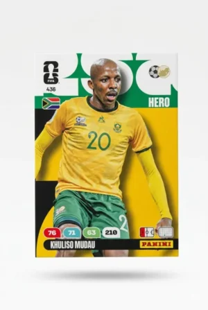 Khuliso Mudau Sudáfrica Base #436 - Mundial Fútbol 2026 - Panini