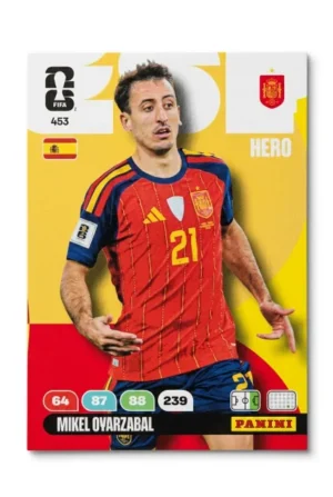 Mikel Oyarzabal España Base #453 - Mundial Fútbol 2026 - Panini