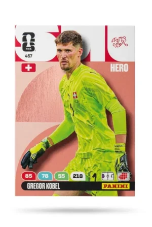Gregor Kobel Suiza Base #457 - Mundial Fútbol 2026 - Panini