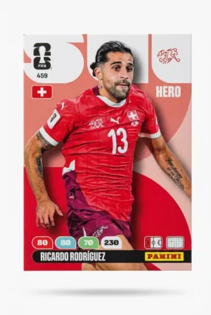 Ricardo Rodriguez Suiza Base #459 - Mundial Fútbol 2026 - Panini