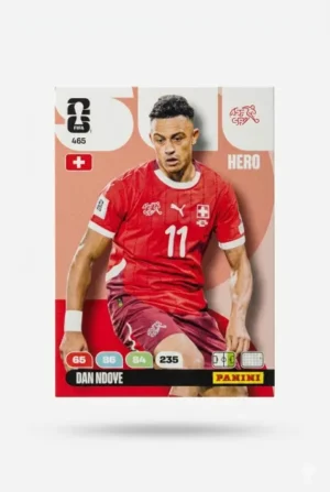 Dan Ndoye Suiza Base #465 - Mundial Fútbol 2026 - Panini