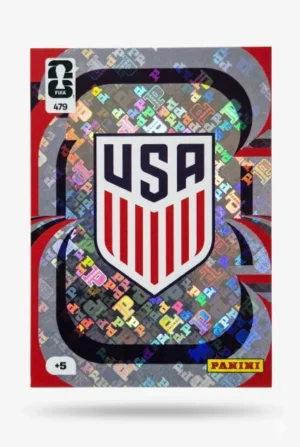 Escudo Estados Unidos Base #479 - Mundial Fútbol 2026 - Panini