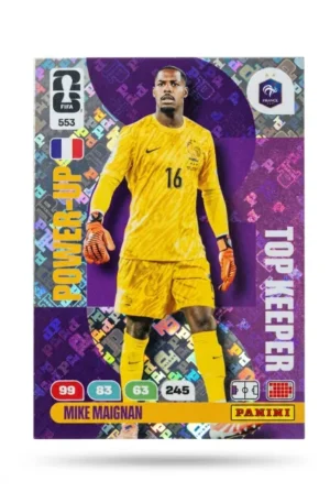 Mike Maignan Francia Top Keeper #553 - Mundial Fútbol 2026 - Panini