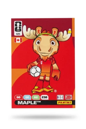 Maple Mascotas Base #625 - Mundial Fútbol 2026 - Panini