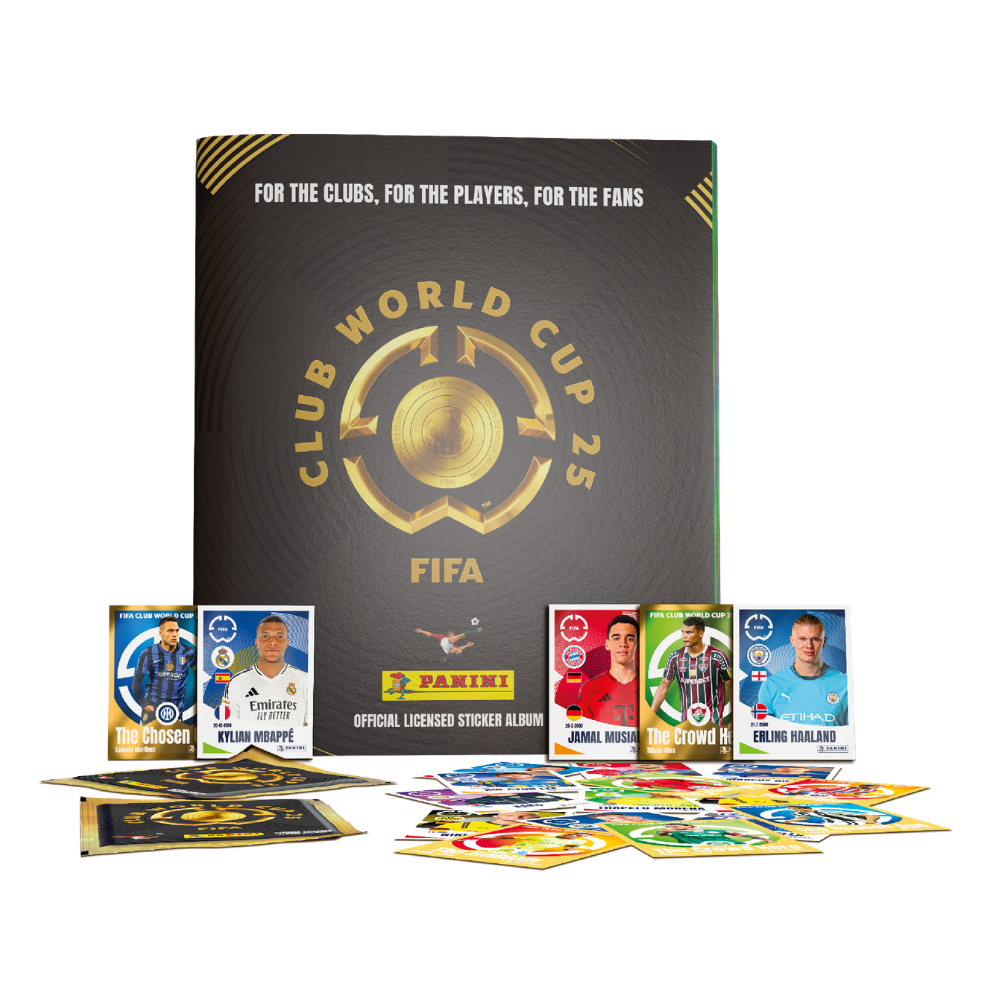 Laminas sueltas del álbum del mundial clubes