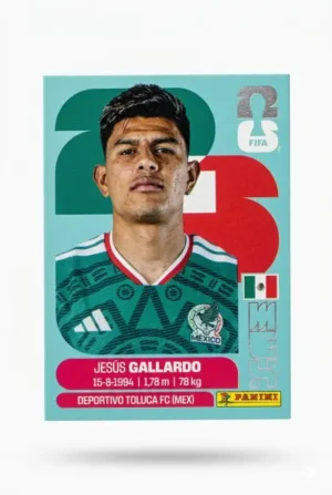 Jesus Gallard México Base #MEX006 - Mundial Fútbol 2026