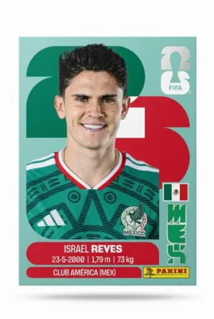 Israel Reyes México Base #MEX007 - Mundial Fútbol 2026