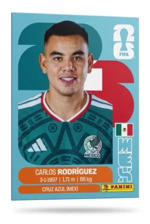 Carlos Rodriguez México Base #MEX009 - Mundial Fútbol 2026
