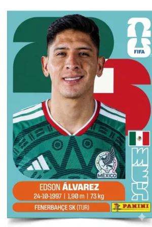 Edson Alvarez México Base #MEX010 - Mundial Fútbol 2026