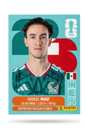 Marcel Ruiz México Base #MEX012 - Mundial Fútbol 2026