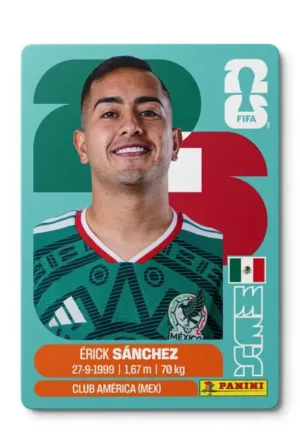 Érick Sánchez México Base #MEX014 - Mundial Fútbol 2026