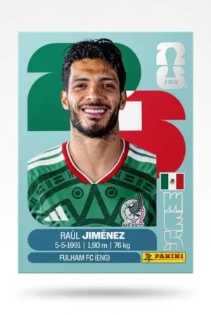 Raúl Jiménez México Base #MEX017 - Mundial Fútbol 2026