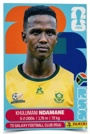 Khulumani Ndamane Sudáfrica Base #RSA007 - Mundial Fútbol 2026